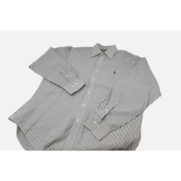 Ralph Lauren Men's Striped Dress Shirt - Size 16 -‎ 34/35 - Picture 1 of 7
